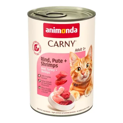 Animonda Carny Beef, Turkey, Shrimps 400g