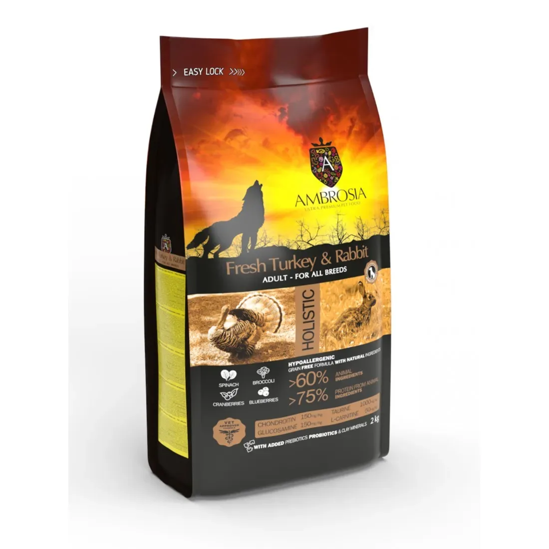Ambrosia Grain Free Fresh Turkey &