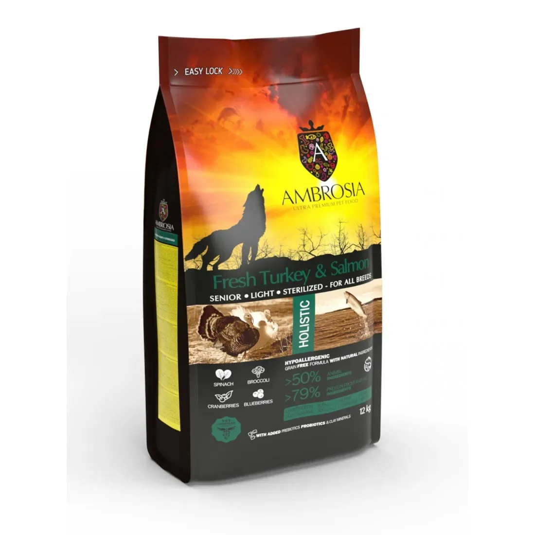 Ambrosia Grain Free Turkey & Salmon