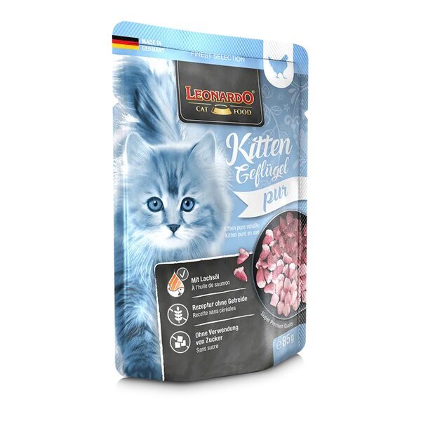 LEONARDO KITTEN POULTY PURE 85G -
