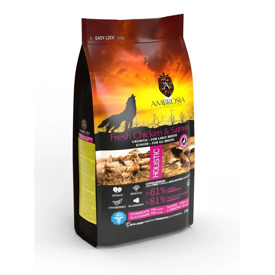 Ambrosia Grain Free Growth for Large