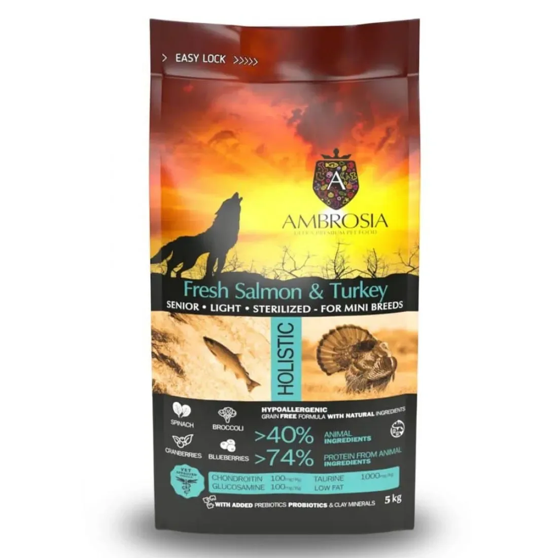 Ambrosia Grain Free Fresh Salmon &