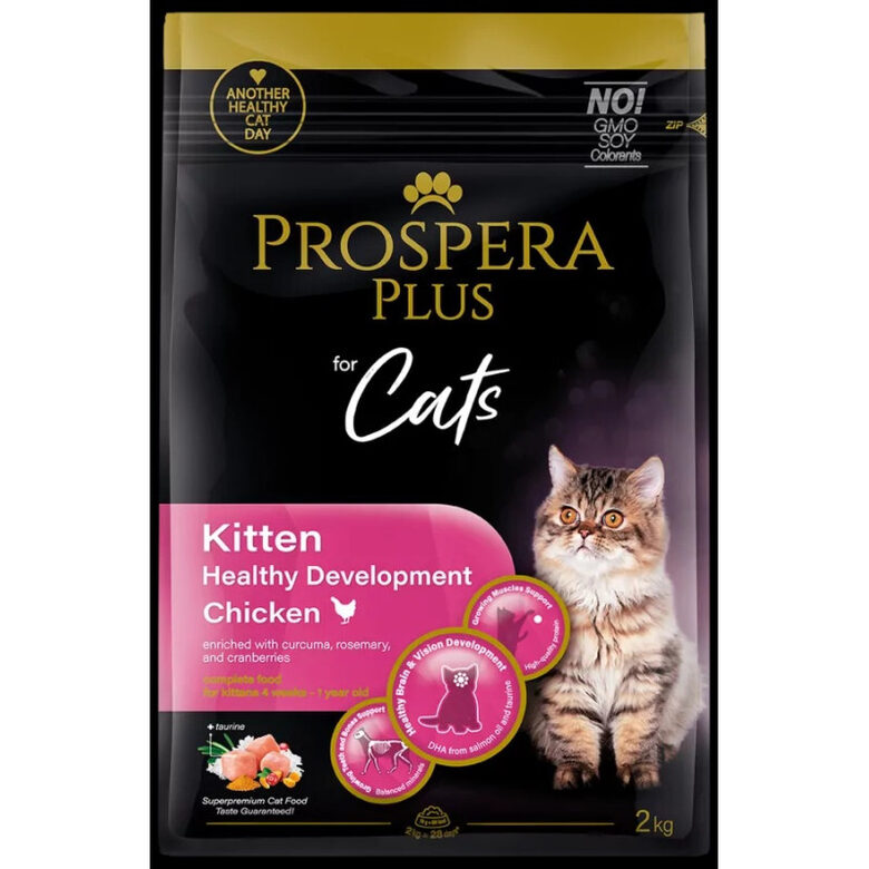  Prospera Plus Kitten Chicken Healthy Development, 2 kg - barība kaķēniem