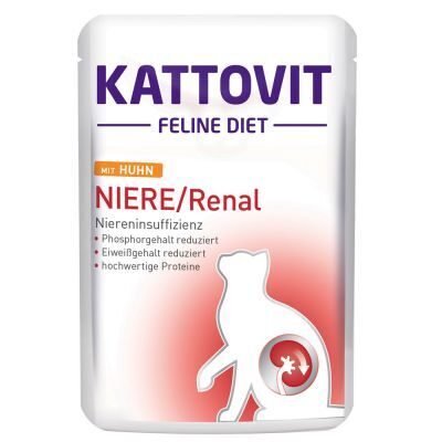 Kattovit Niere/Renal Huhn 85g (ar vistu)