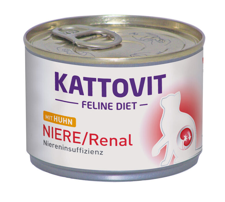 Kattovit Niere / Renal Huhn 185g (ar vistu)