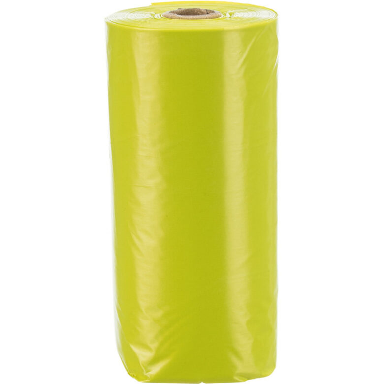 Maisiņi Trixie Dog Pick Up dog dirt bags with lemon scent, M, 4 ruļļi pa 20 maisiņiem - maisiņi dzīvnieku ekskrementu savākšanai 