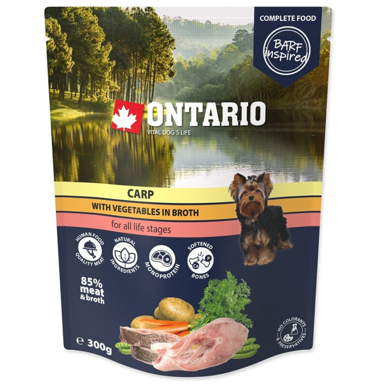 Ontario Dog Carp with vegetables in broth, 300 gr