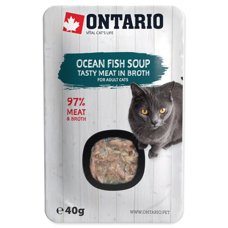 Ontario Soup Adult Ocean Fish with Vegetables, 40g
