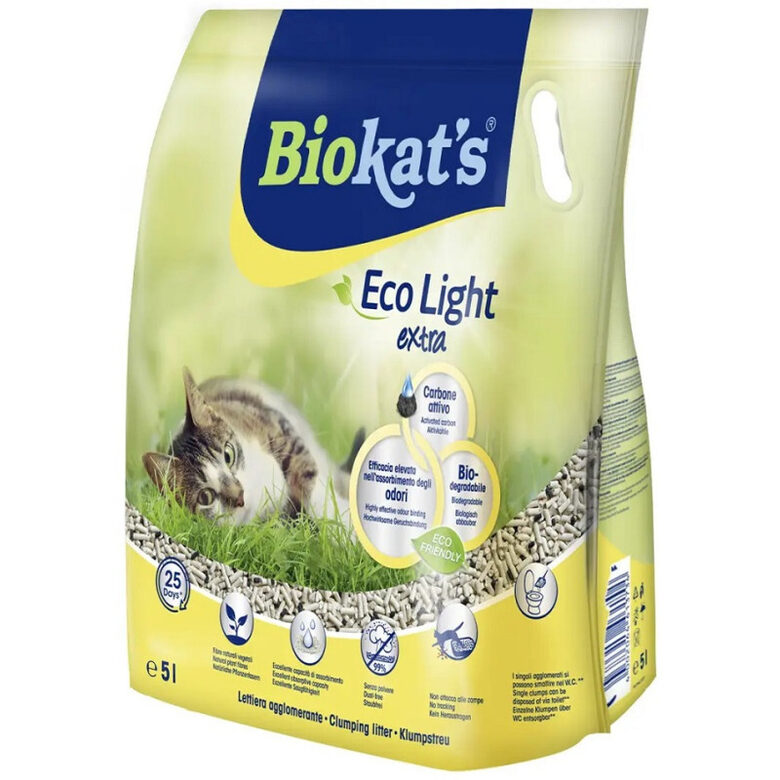   Biokats Tofu ECO Light EXTRA 5L ( ar aktīvās ogles piedevu)