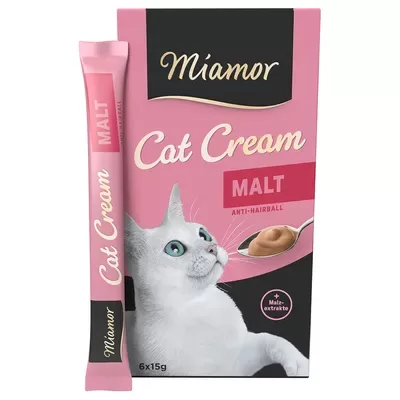 Miamor Cat Cream Malt - Anti-Hairball 6*15g