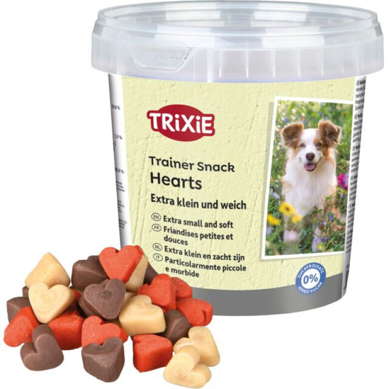 Trixie Trainer Snack Mini Hearts 200g (ar vistas, jēra, laša garšu)