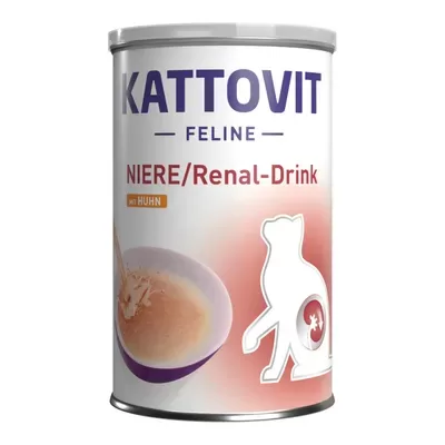 Kattovit Feline Niere/Renal - Drink mit Huhn 135ml (ar vistu)