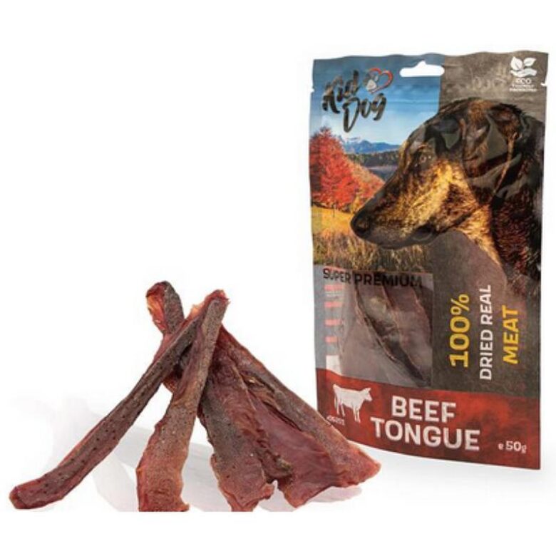 KIDDOG Beef Tongue 50g — лакомство для собак (говяжий язык)