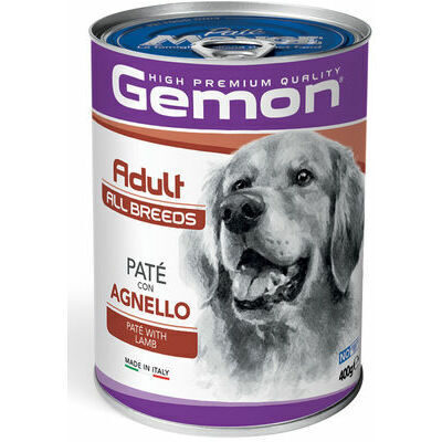 Gemon Dog All Breeds Adult Pate with Lamb 400 g