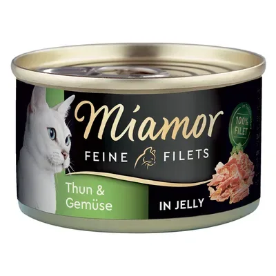 MIAMOR Feine Fillets ar tunci un dārzeņiem 100g - konservi kaķiem