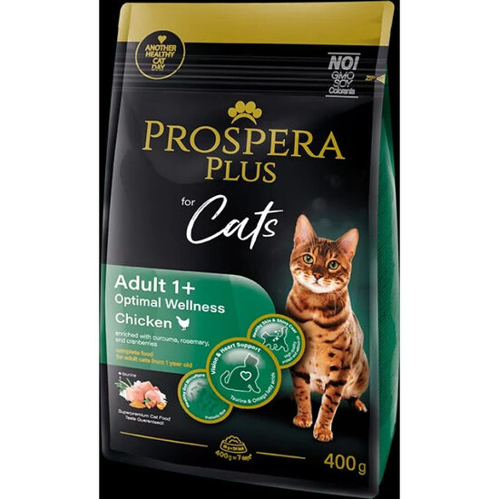 Prospera Plus Adult 1+ Chicken Optimal Wellness, 0,4 kg