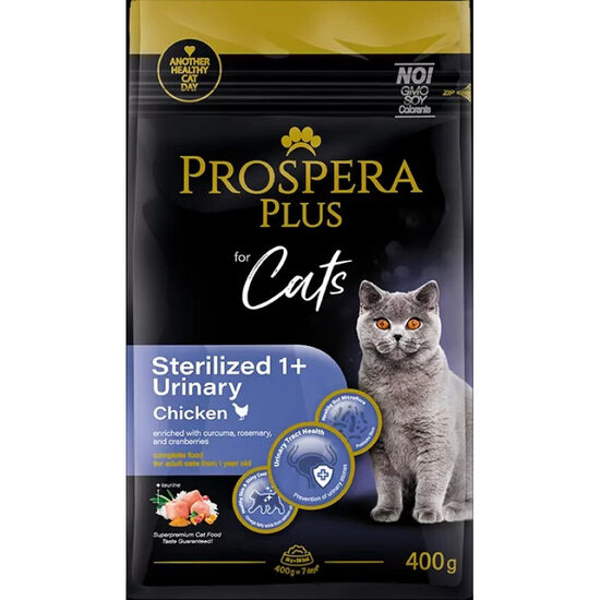 Prospera Plus Sterilized 1+ Chicken Urinary, 0,4 kg