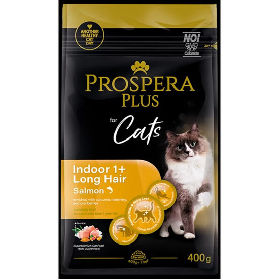 Prospera Plus Indoor 1+ Salmon Long Hair, 2 kg