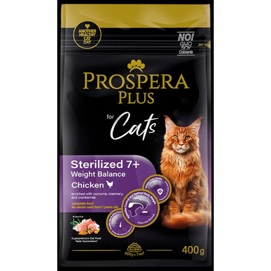 Prospera Plus Sterilized 7+ Chicken Weight Balance, 0,4 kg