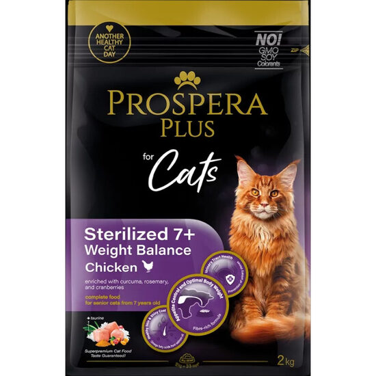 Prospera Plus Sterilized 7+ Chicken Weight Balance, 2 kg