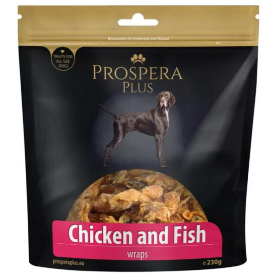 Prospera Plus Fish Wrapped by Chicken, 230 g