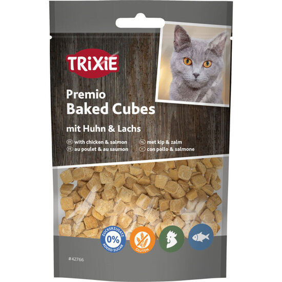 Trixie Premio Baked Cubes with Chicken & Salmon, 50 g