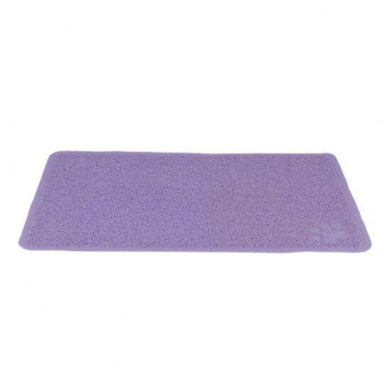 Trixie Cat litter tray mat, PVC, 40 × 60 cm purple -  polivinilhlorīda paklājs kaķu tualetēm