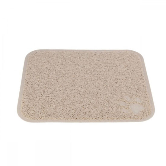Trixie Cat litter tray mat, PVC, 40 × 60 cm yellow - polivinilhlorīda paklājs kaķu tualetēm