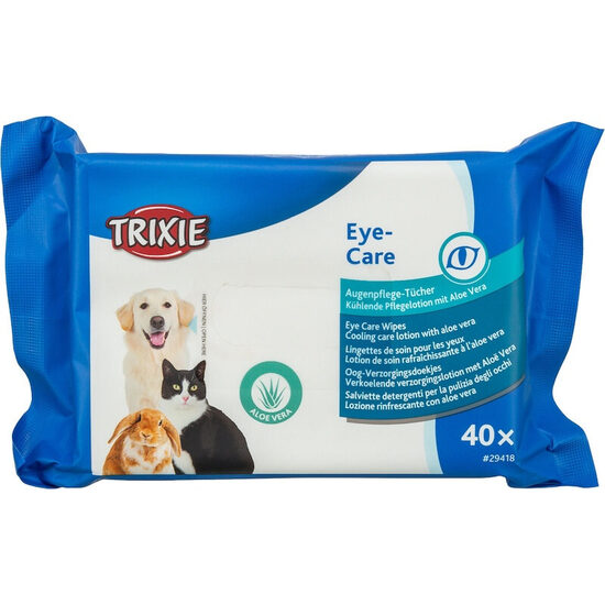 Trixie Eye care wipes, 40 gab - Acu kopšanas salvetes
