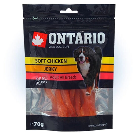 Ontario Soft Chicken Jerky, 70 g