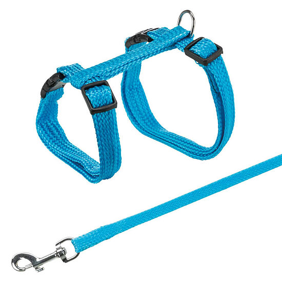 Trixie Harness with Lead 22:42cm/10mm, Lead 1.25m - krūšu siksna ar pavadu kaķiem
