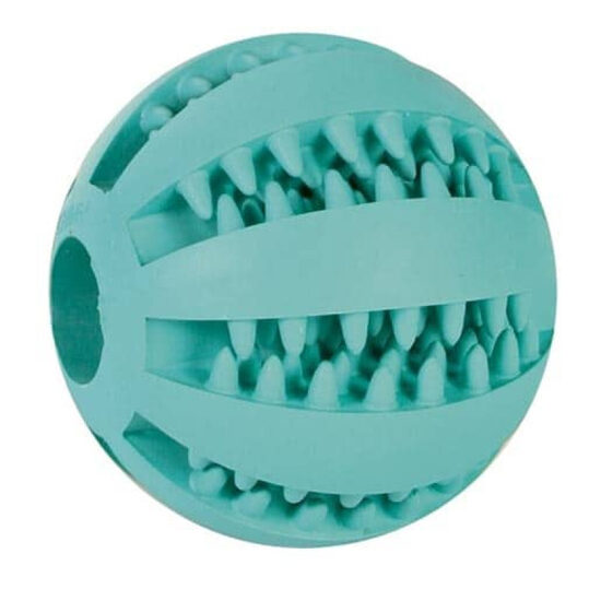Trixie Denta Fun Mintfresh Baseball, 5cm - rotaļlieta suņiem no dabiska kaučuka piparmētru garšu zobiem un smaganu masāžai