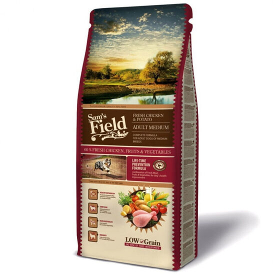  Sams Field Fresh Chicken & Potato Adult Medium, 13 kg