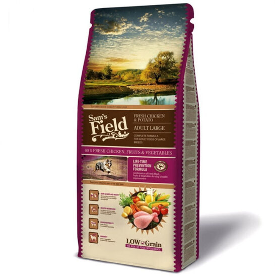 Sams Field Fresh Chicken & Potato Adult Large, 13 kg
