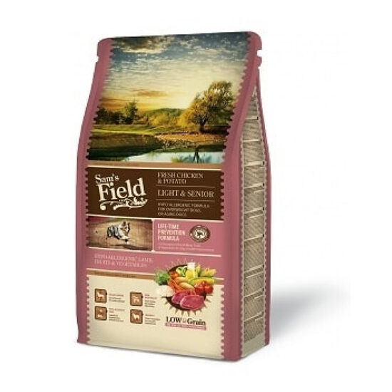 Sams Field Lamb & Rice Light & Senior, 13 kg 