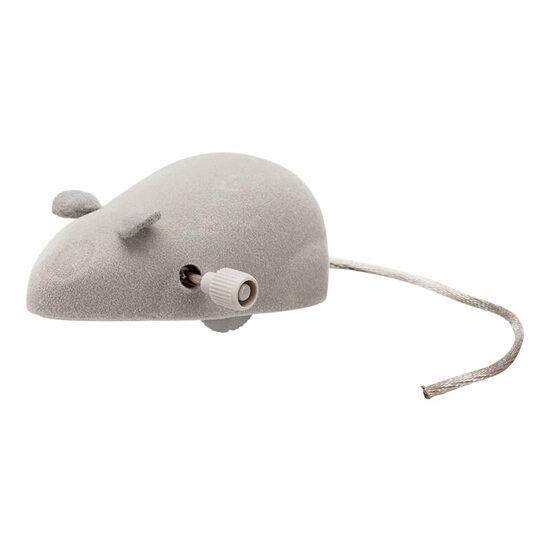 Trixie Wind Up Felt Mouse, 7 cm