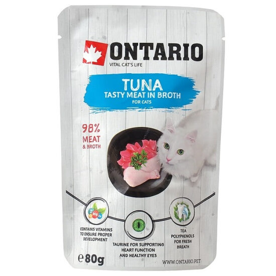 Ontario Pouch Tuna in Broth, 80g