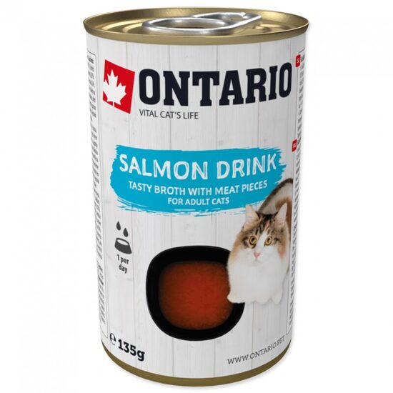 Ontario Drink Adult Salmon, 135g