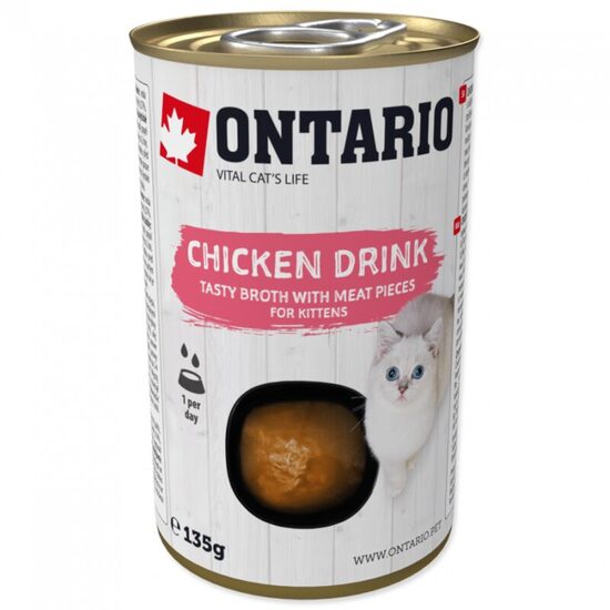 Ontario Drink Kitten Chicken, 135g