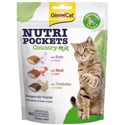 GimCat Coutry Mix with Duck, Beef and Turkey 150gr