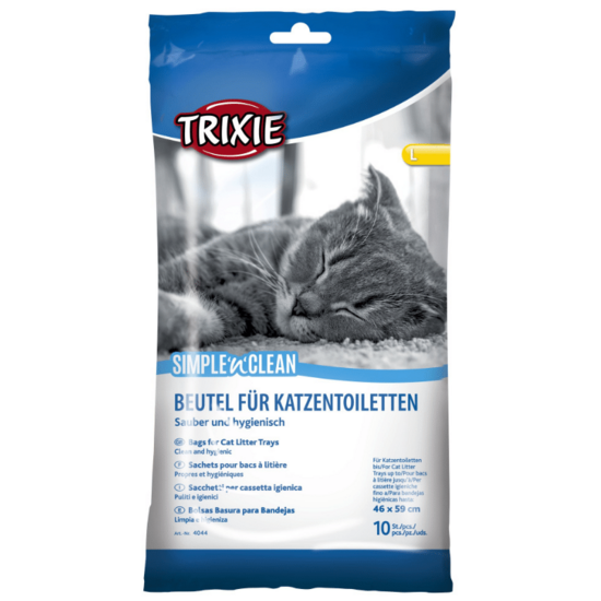 Maisiņi kaķu tualetei - Trixie Bags for Cat Litter Trays 46*59, 10 gab