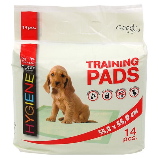 Dog Fantasy Training Pads, 55.8 x 55.8 cm. 14gab
