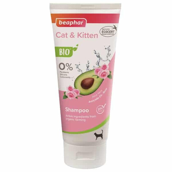 Beaphar BIO SHAMPOO CAT & Kitten 200ml - šampūns kaķiem un kaķēniem