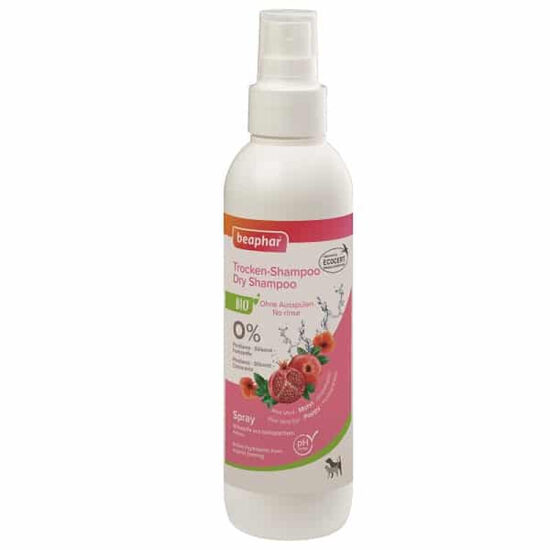 Beaphar BIO Dry Shampoo Spray, 200 ml - sausais šampūns kaķiem un suņiem