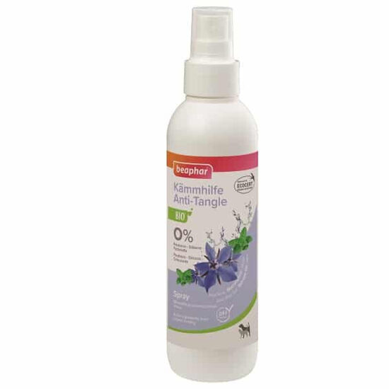  Beaphar BIO Anti Tangle Spray, 200 ml - aerosols kaķiem un suņiem, palīdz izķemmēt garu un savēlušos apmatojumu