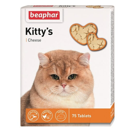  Beaphar KITTY'S Cheese, 75tab.