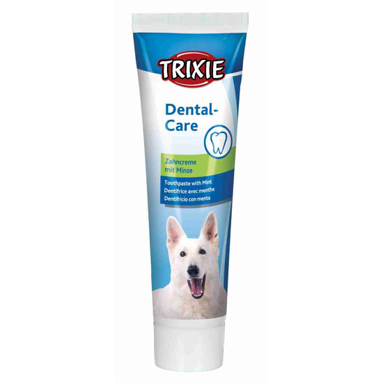 Trixie Toothpaste with Mint 100g - zobu pasta  suņiem ar piparmētras garšu.