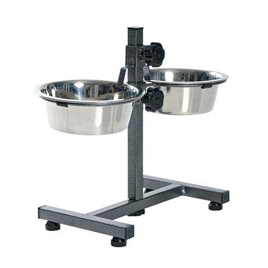Statīvs ar bļodām Trixie Dog Bar 2*0.75l/17cm