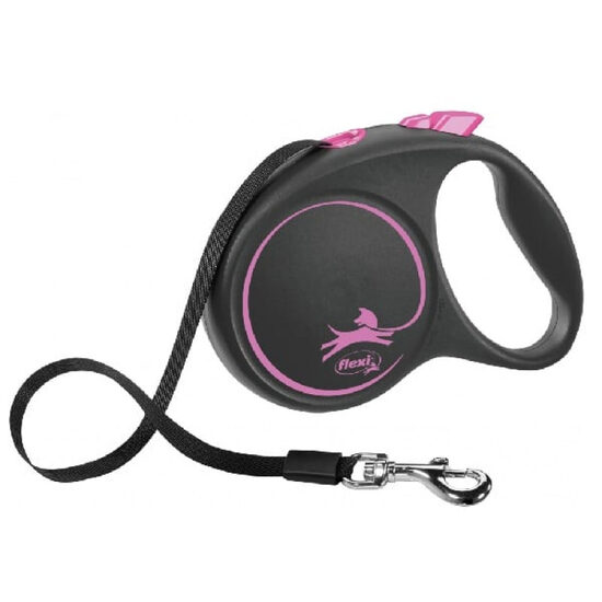  Black Design, tape leash, S, 5m, (15kg) - inerces pavada suņiem