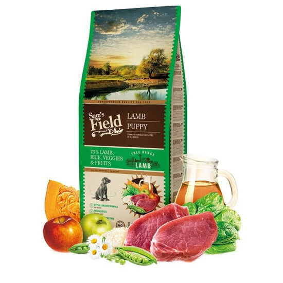  Sams Field DOG Fresh Lamb&Rice PUPPY ALL 13 kg